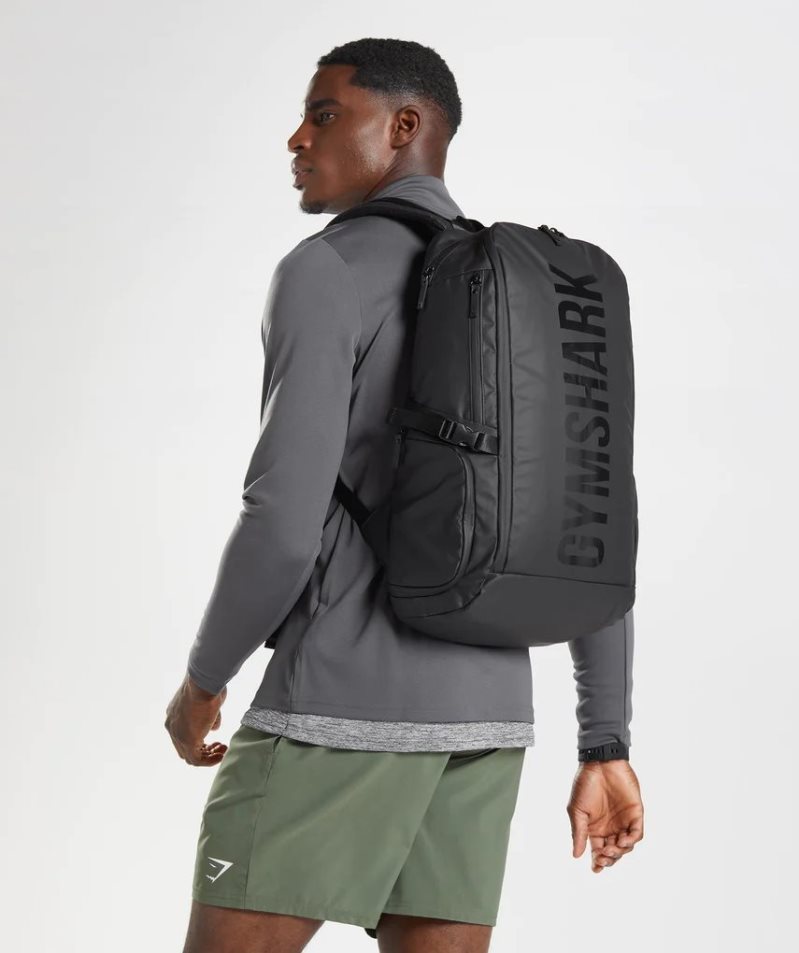 Gymshark X-Series 0.3 Backpacks Black | NZ 3QGYMW